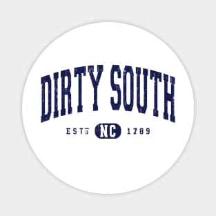 Dirty South North Carolina Arch Distressed Vintage print Magnet